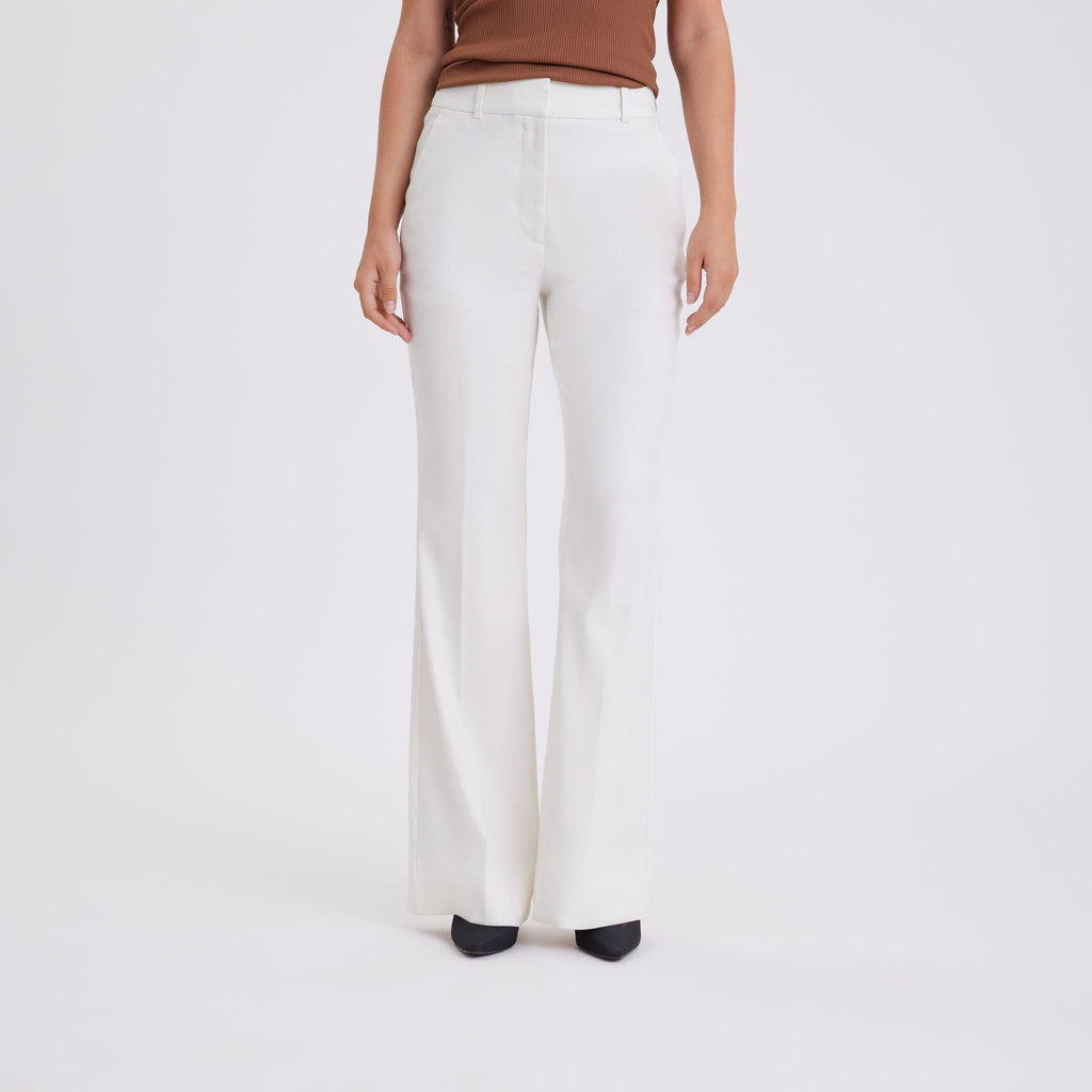 Five Units Trousers - Formal OliviaFV 769 Cream White Linen front