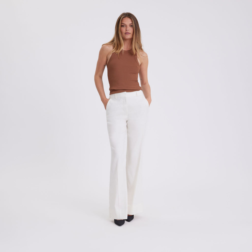 Five Units Trousers - Formal OliviaFV 769 Cream White Linen model