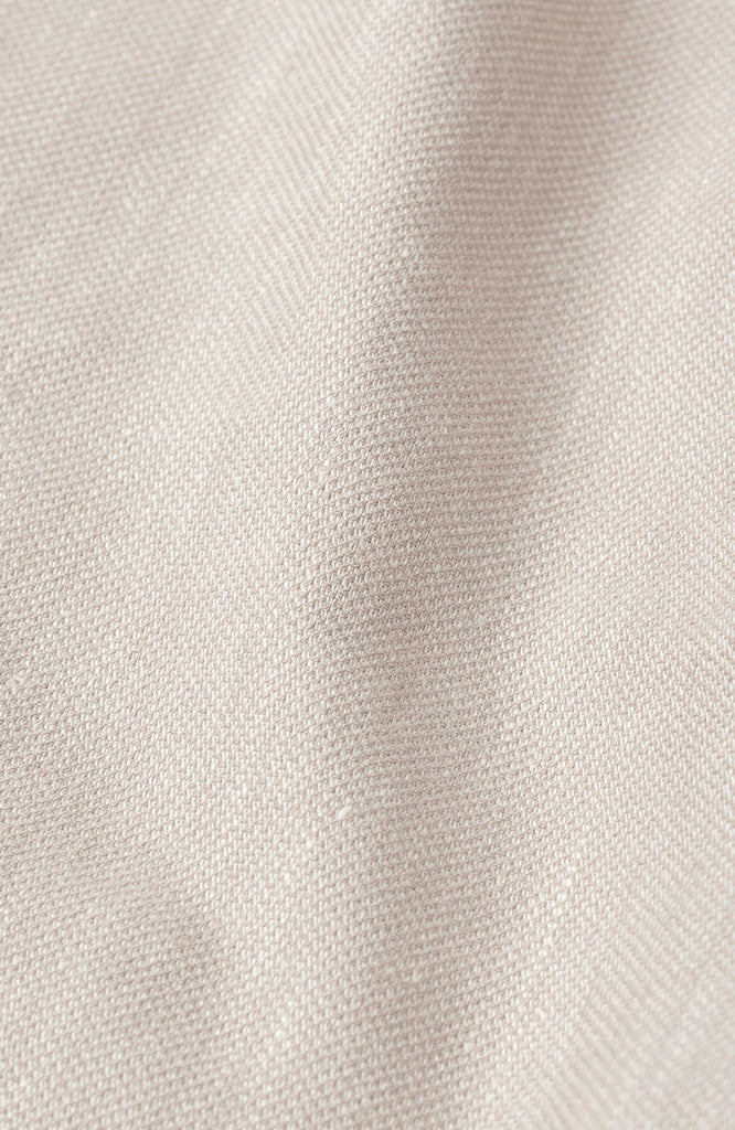 Plain Units Trousers OscarPL Shorts 769 Sand Linen closeup