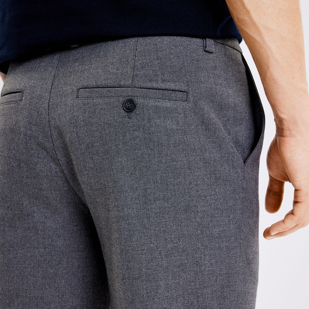 Plain Units Trousers OswaldPL 438 Granite Melange details