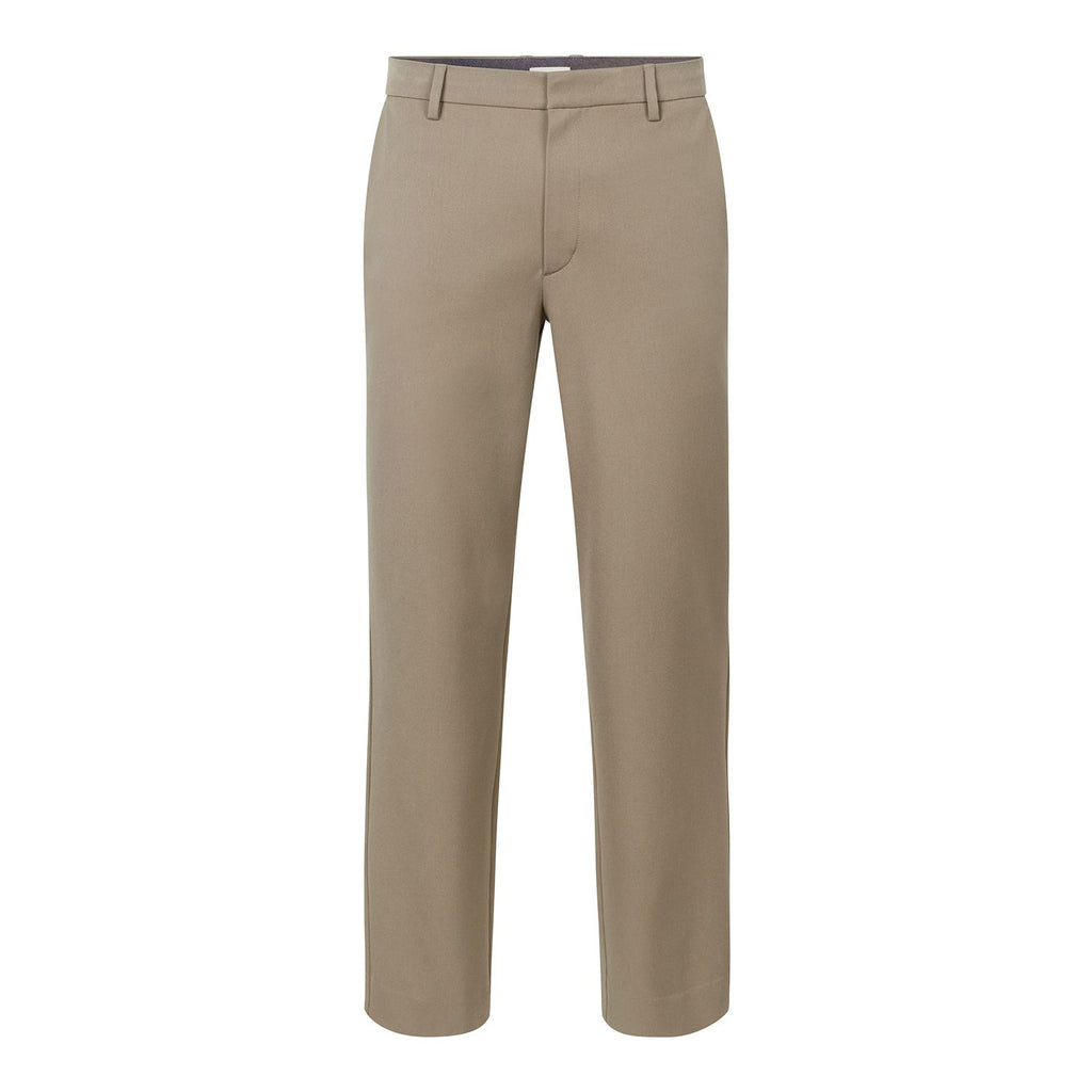 Plain Units Trousers - Formal OswaldPL 805_GRS Dark Sand gine