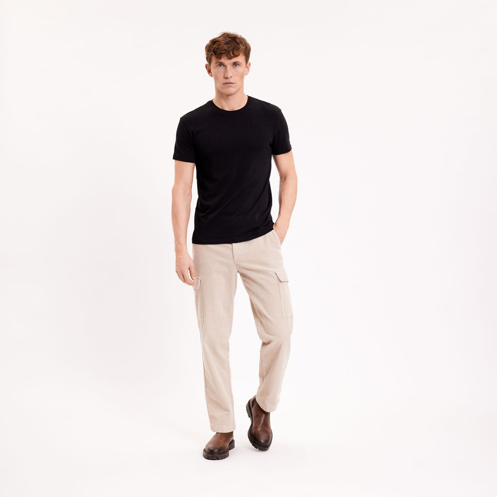 Plain Units Trousers OwenPL 393 Cold Sand Corduroy model
