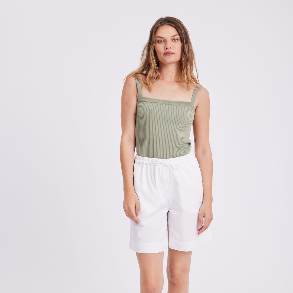 Five Units Trousers PaulaFV Shorts 829 Cloud Dancer front