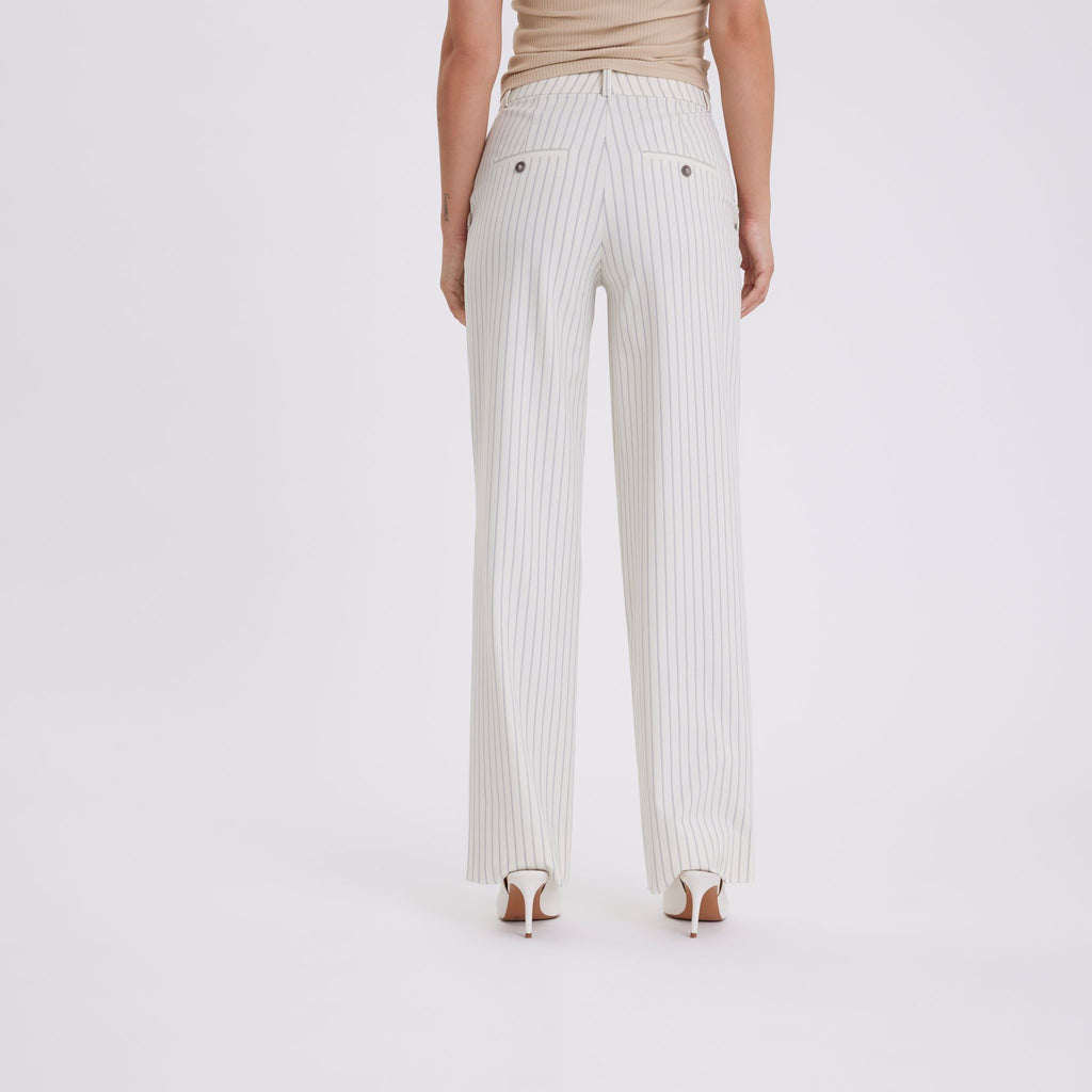 Five Units Trousers - Formal SophiaFV 070 Moonbeam Pinstripe back