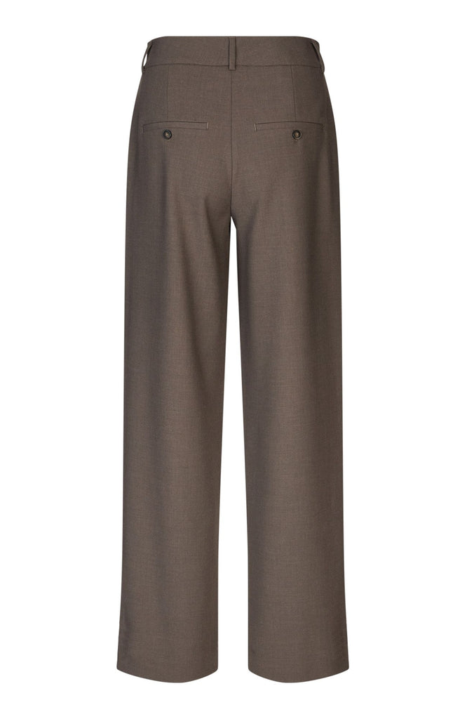 Five Units Trousers SophiaFV 826 Mud Brown Melange gine_back