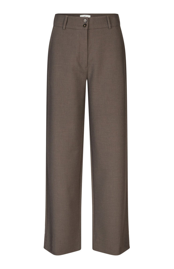 Five Units Trousers SophiaFV 826 Mud Brown Melange gine_front