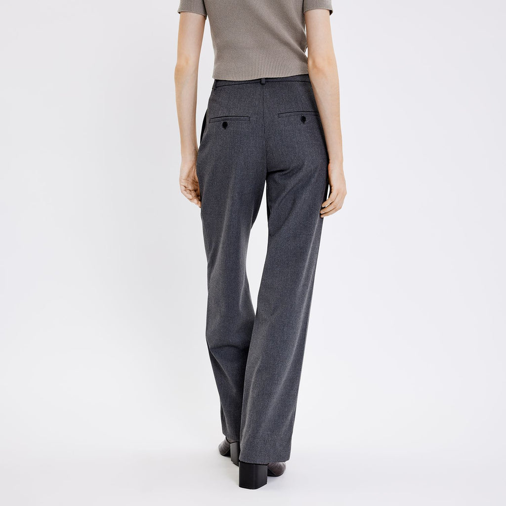 Five Units Trousers - Formal SophiaFV 871_RCS-Blended Dark Grey Melange back