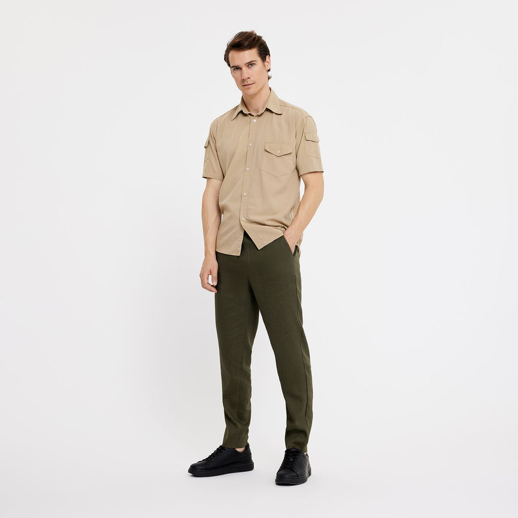 Plain Units Trousers TheoPL 769 model