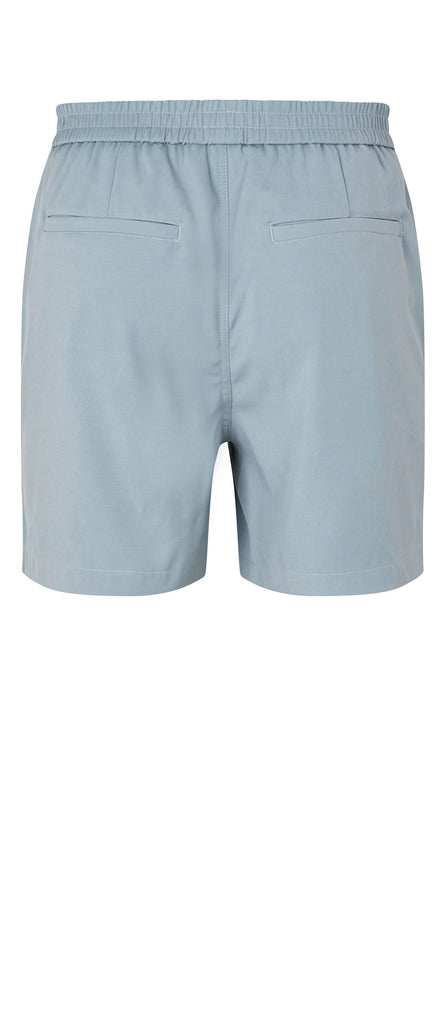 Plain Units Trousers TuriPL Shorts 012 Aqua gine_back