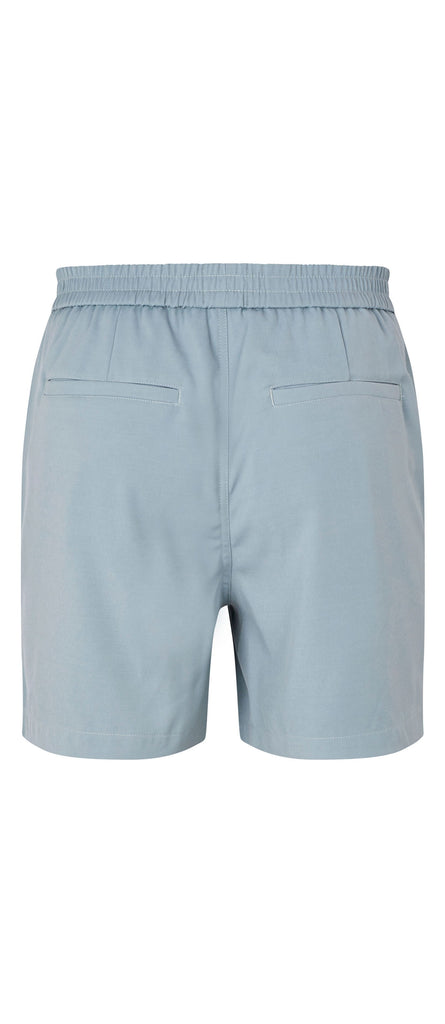 Plain Units Trousers TuriPL Shorts 012 Aqua gine_back