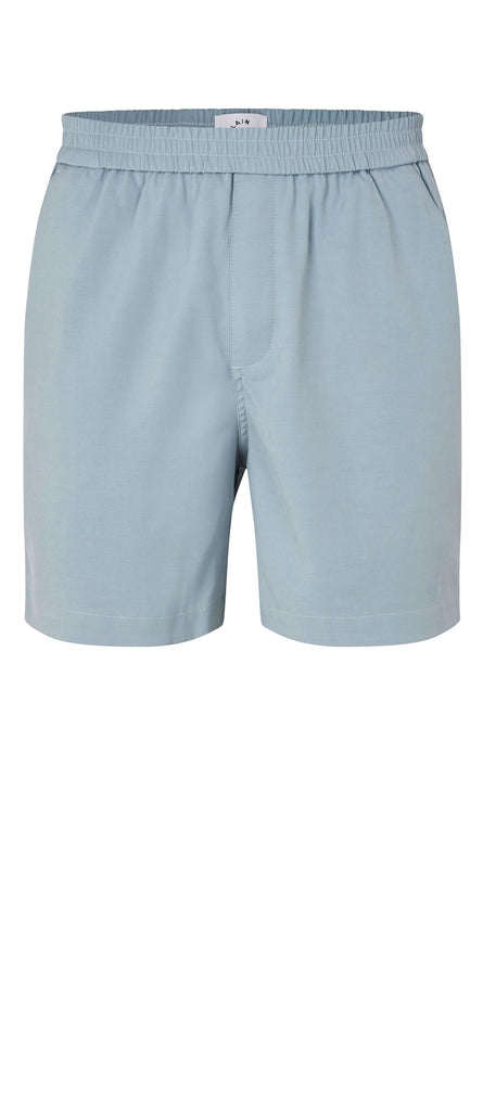 Plain Units Trousers TuriPL Shorts 012 Aqua gine_front