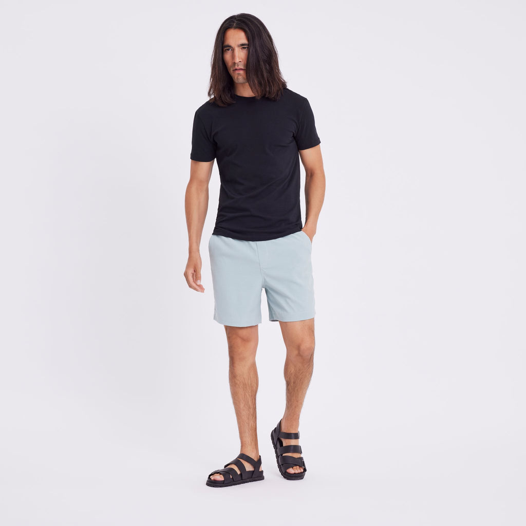 Plain Units Trousers TuriPL Shorts 012 Aqua model