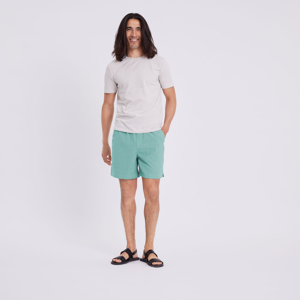 Plain Units Trousers TuriPL Shorts 012 Azure model