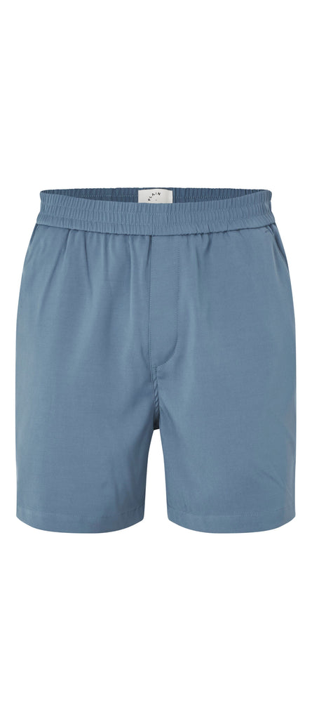 Plain Units Trousers TuriPL Shorts 012 Dive Blue gine_front
