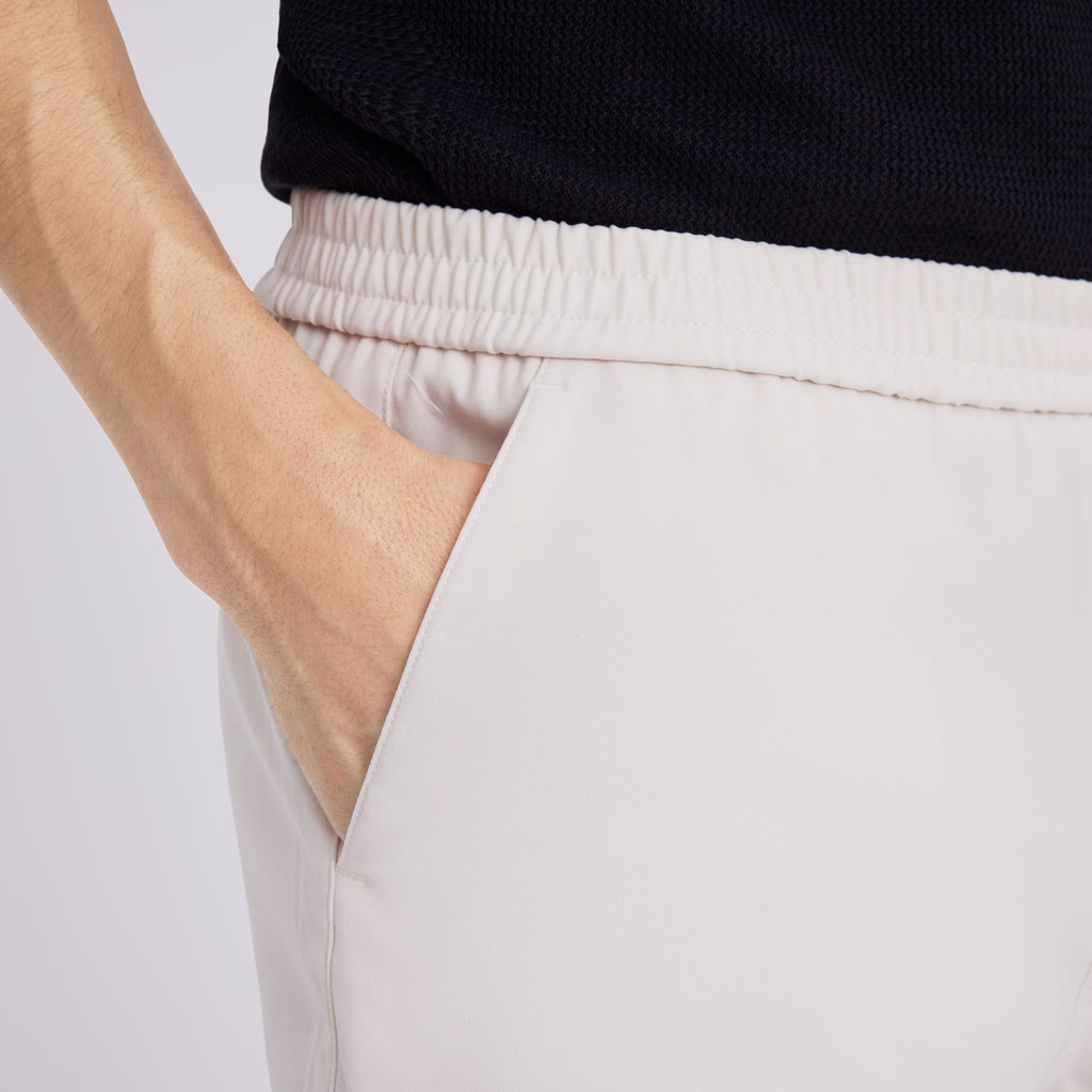 Plain Units Trousers TuriPL Shorts 012 Sand details