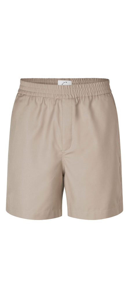Plain Units Trousers TuriPL Shorts 026 Driftwood gine_front