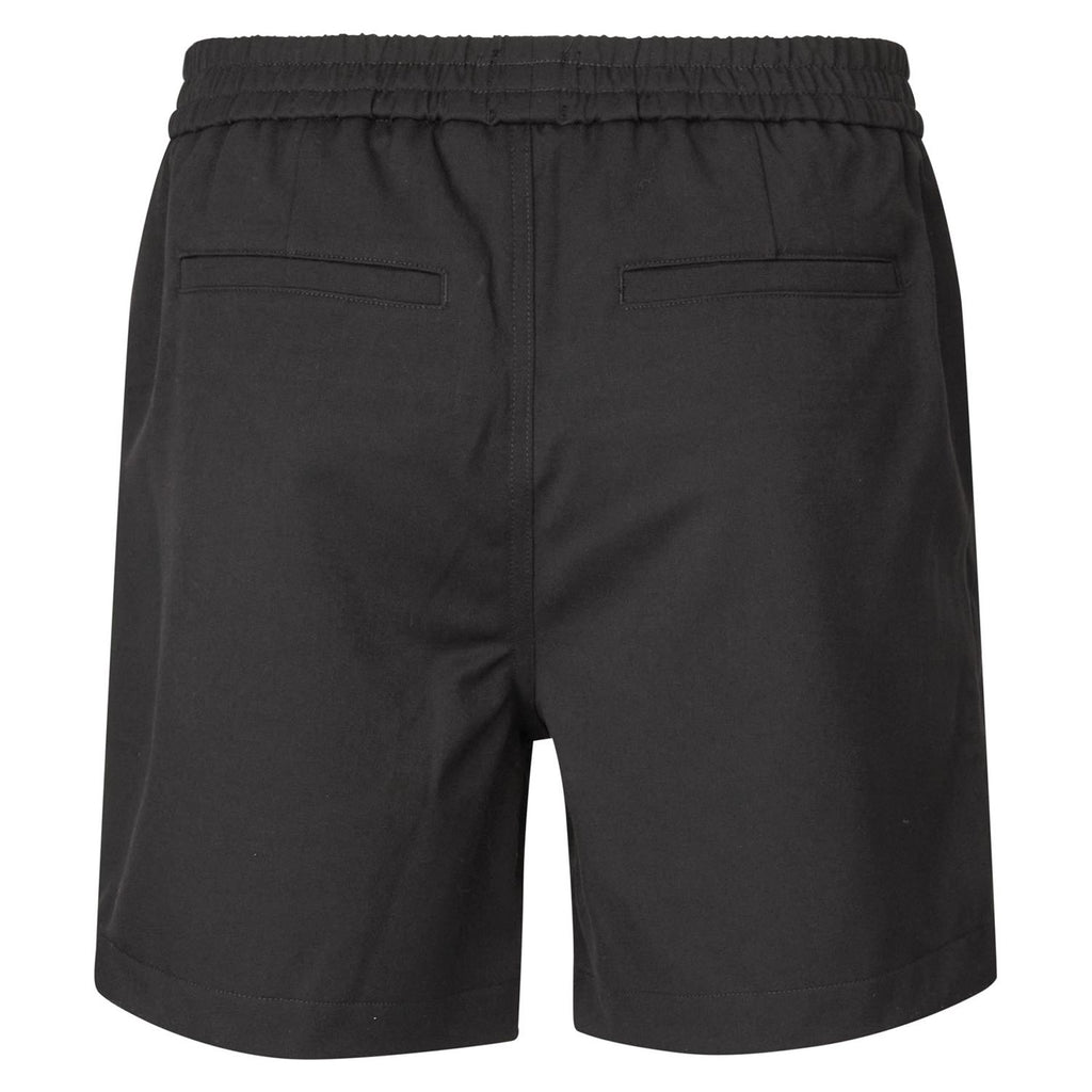 Plain Units Trousers TuriPL Shorts 041 Black gine_back