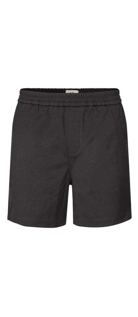 Plain Units Trousers TuriPL Shorts 041 Black gine_front