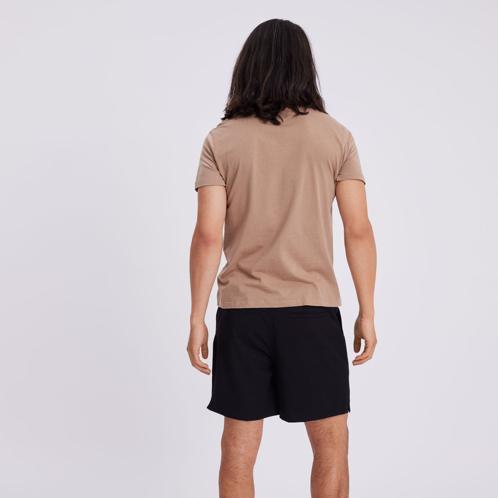 Plain Units Trousers TuriPL Shorts 041 Black back