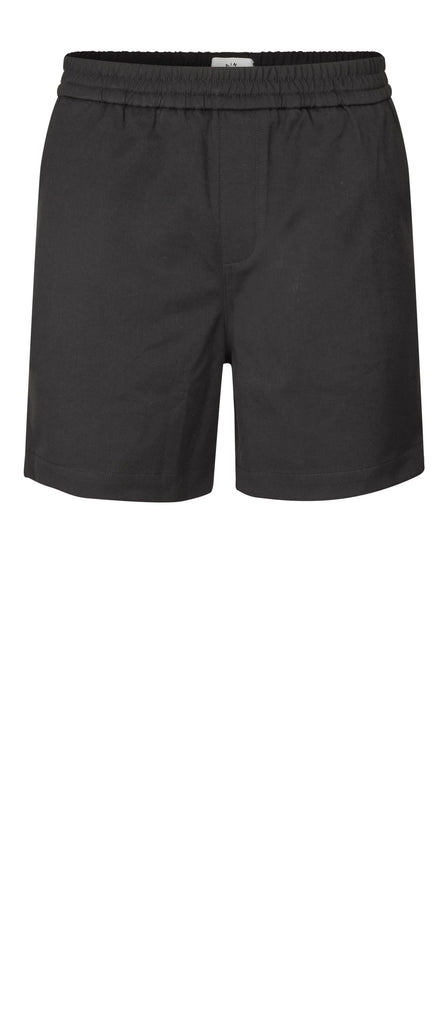 Plain Units Trousers TuriPL Shorts 041 Black gine