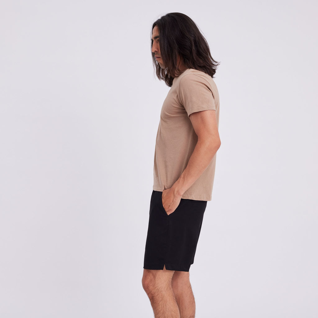 Plain Units Trousers TuriPL Shorts 041 Black side