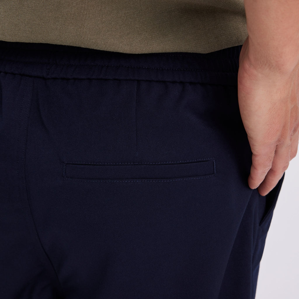 Plain Units Trousers TuriPL Shorts 041 Navy details