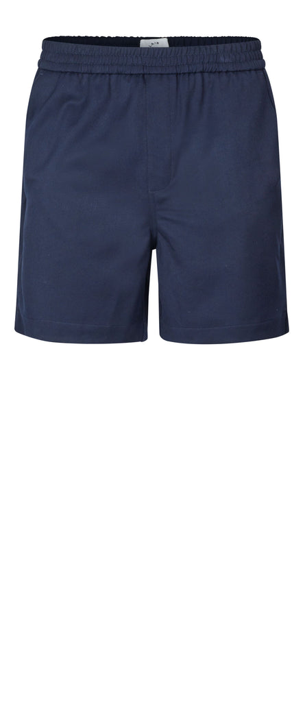 Plain Units Trousers TuriPL Shorts 041 Navy gine