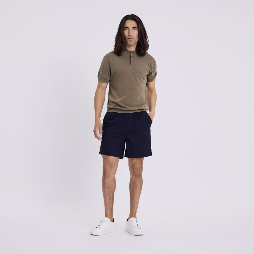 Plain Units Trousers TuriPL Shorts 041 Navy model