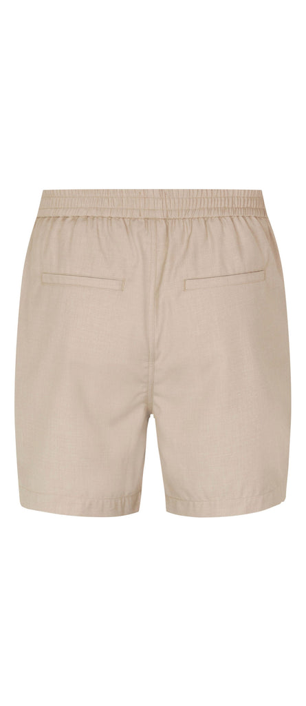 Plain Units Trousers TuriPL Shorts 911 Dark Sand gine_back