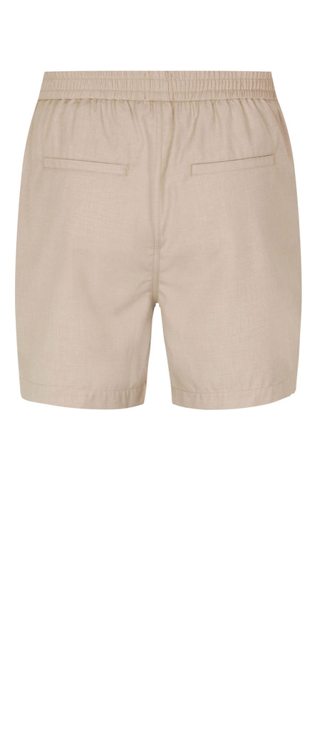 Plain Units Trousers TuriPL Shorts 911 Dark Sand gine_back
