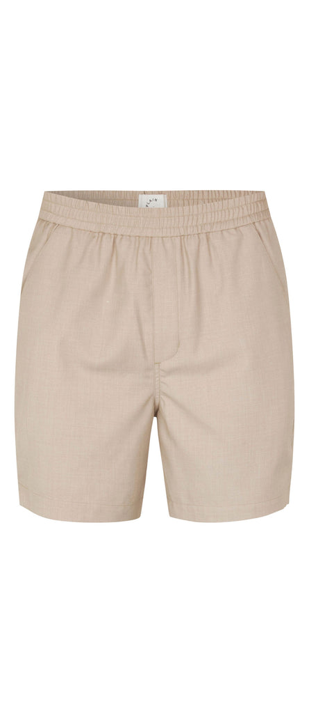 Plain Units Trousers TuriPL Shorts 911 Dark Sand gine_front