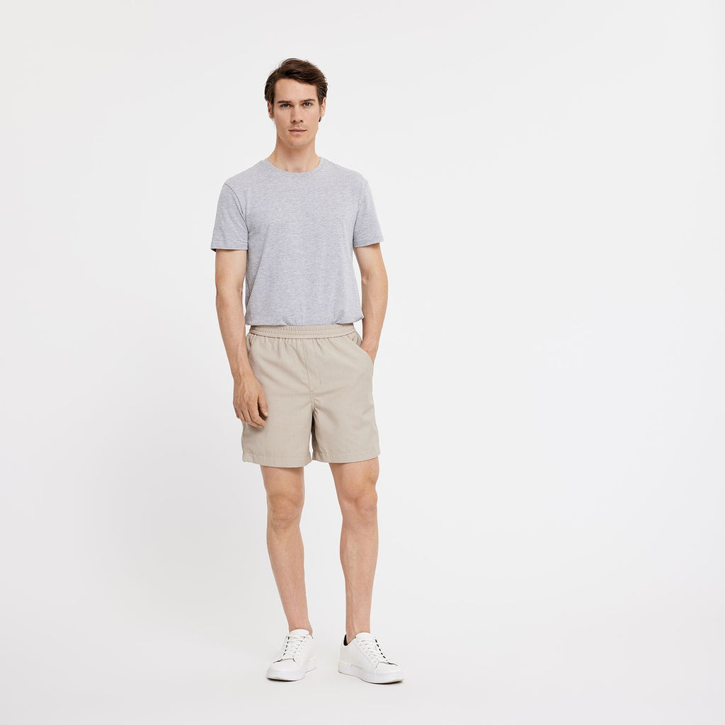 Plain Units Trousers TuriPL Shorts 911 Dark Sand model