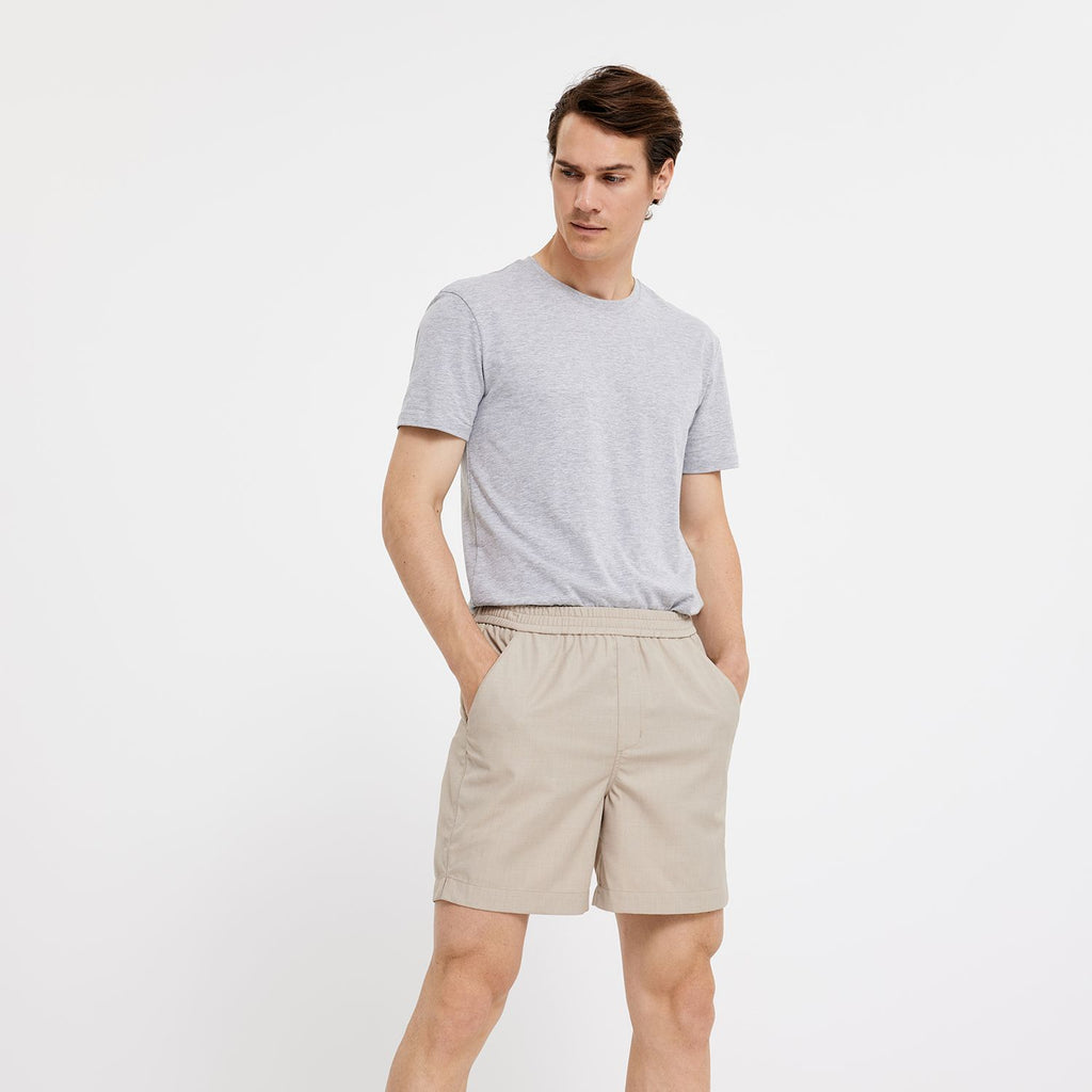 Plain Units Trousers TuriPL Shorts 911 Dark Sand model