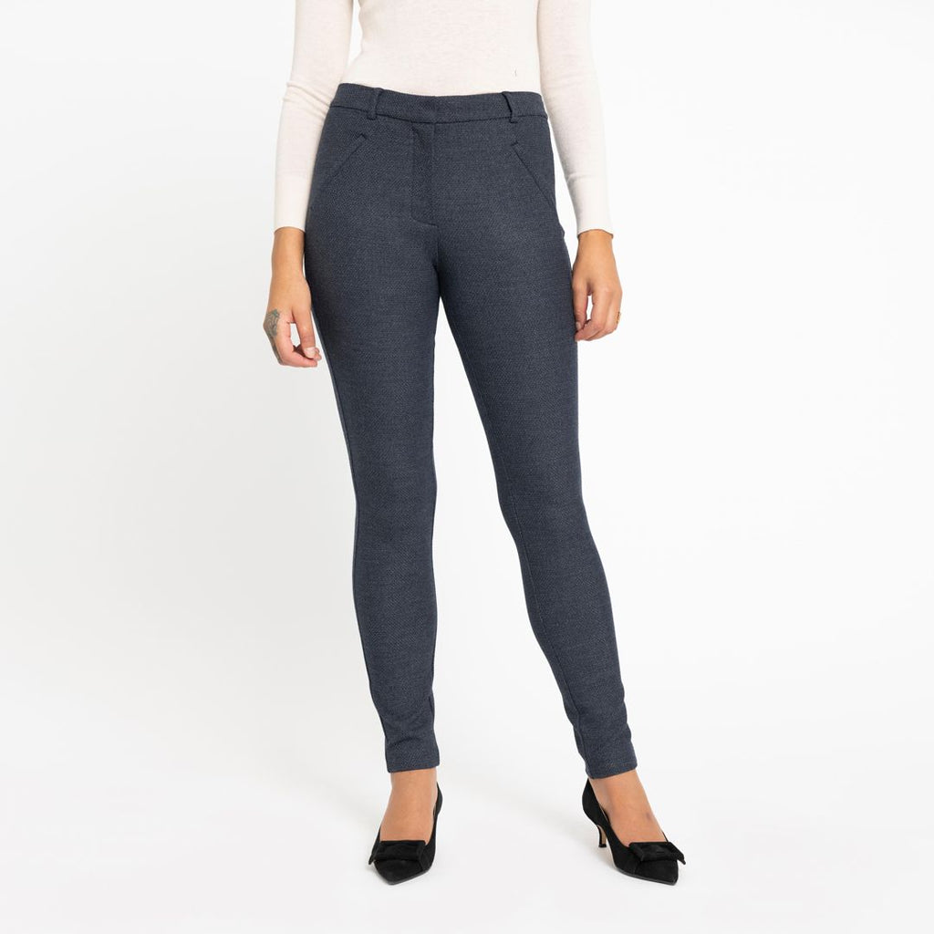 Five Units Trousers Angelie Pure 426 Navy Grey front