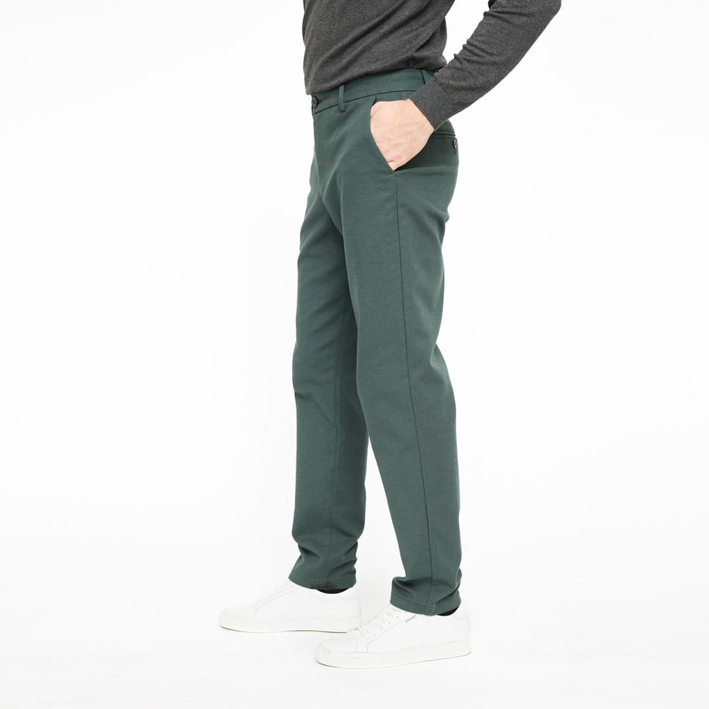 Plain Units Trousers ArthurPL 370 Forest Green side