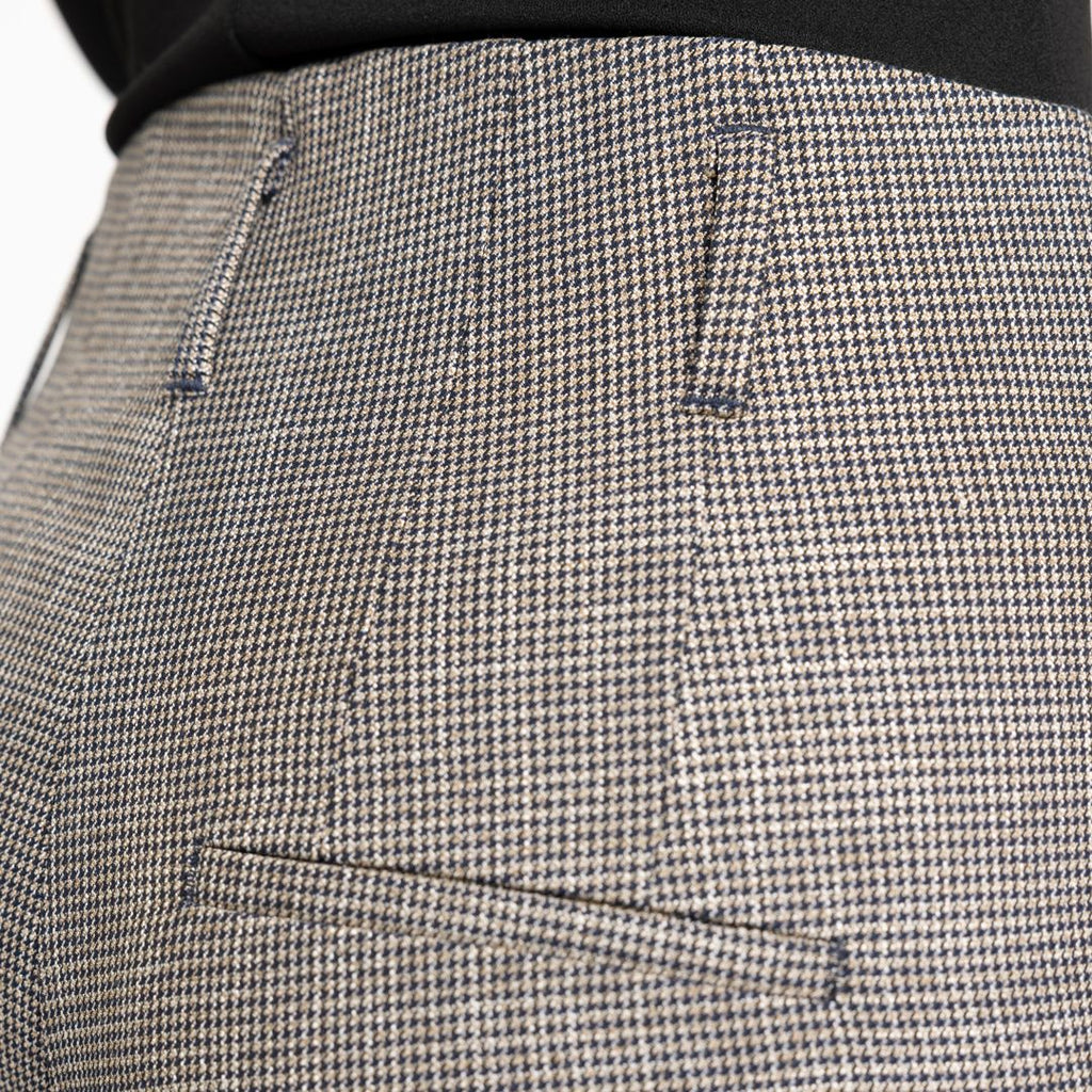 Five Units Trousers HaileyFV 823 Navy Mini Houndstooth details
