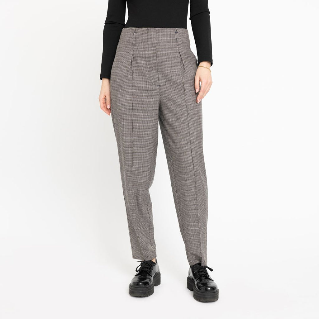 Five Units Trousers HaileyFV 823 Navy Mini Houndstooth front