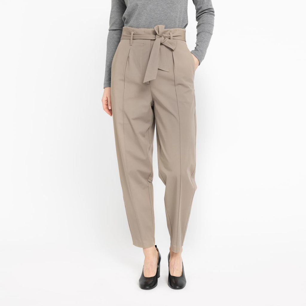 Five Units Trousers Hailey Tie 793 Dark Sand front