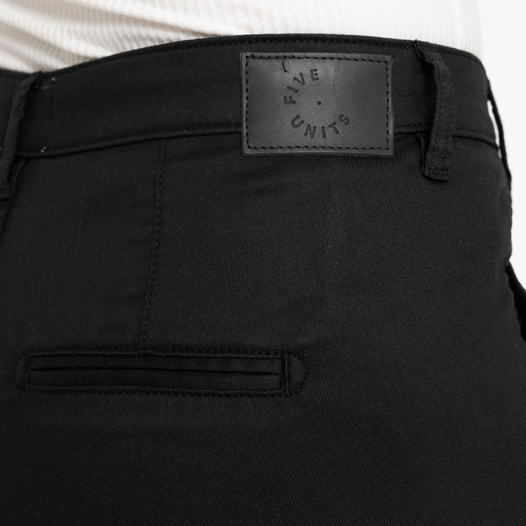 Five Units Trousers Jolie 274 Black Coated details
