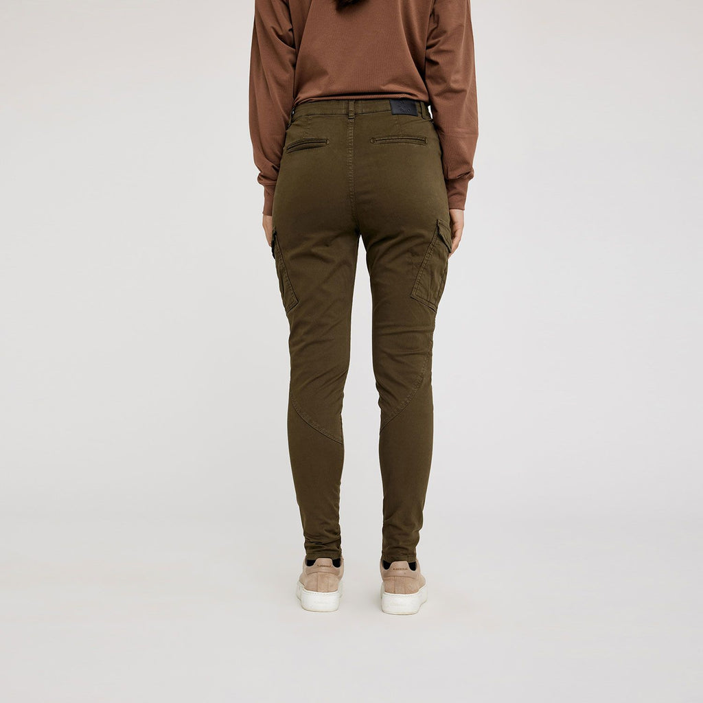 Five Units Trousers Jolie Cargo 057 Army back