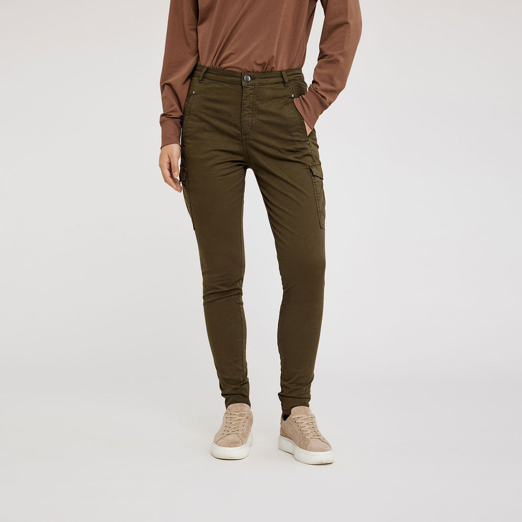 Five Units Trousers Jolie Cargo 057 Army front