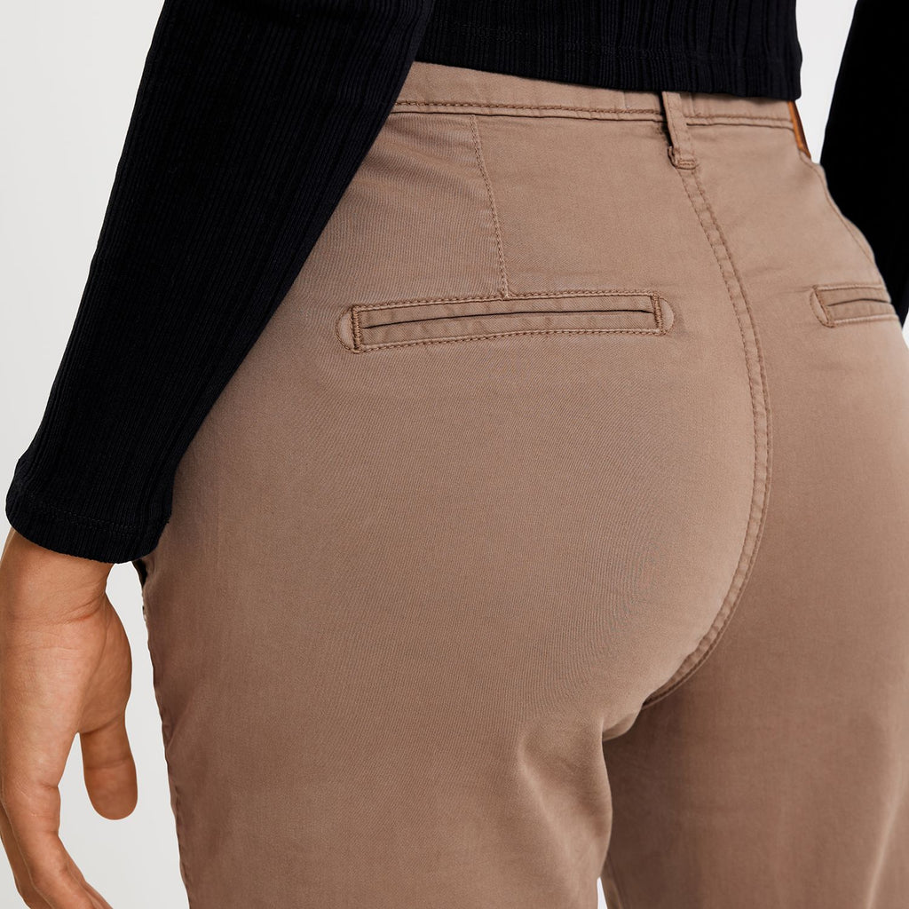 Five Units Trousers JolieFV Pure 057 Dark Blue Herringbone details