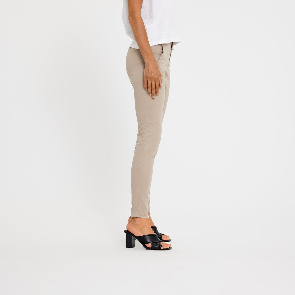 Five Units Trousers JolieFV Pure 057 Dark Blue Herringbone side