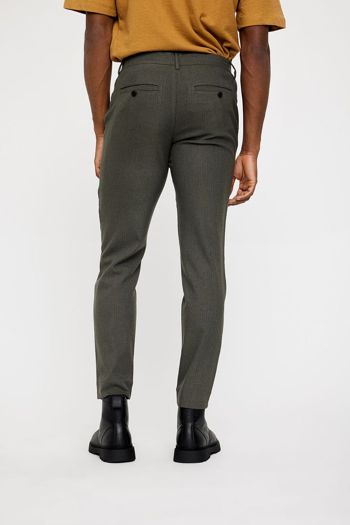 Plain Units Trousers Josh 043 Army Speckled back