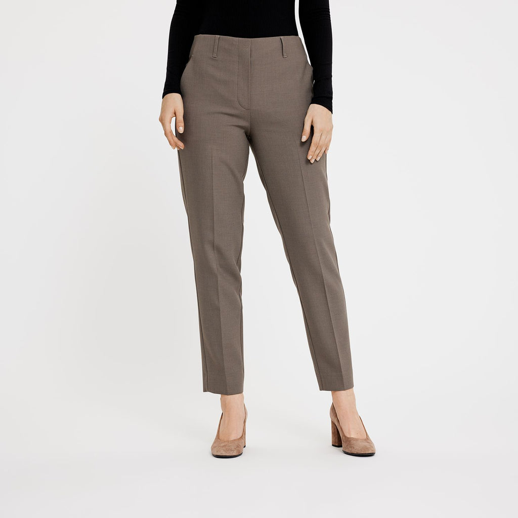 OurUnits Trousers JuliaFV 085 Mud Melange front