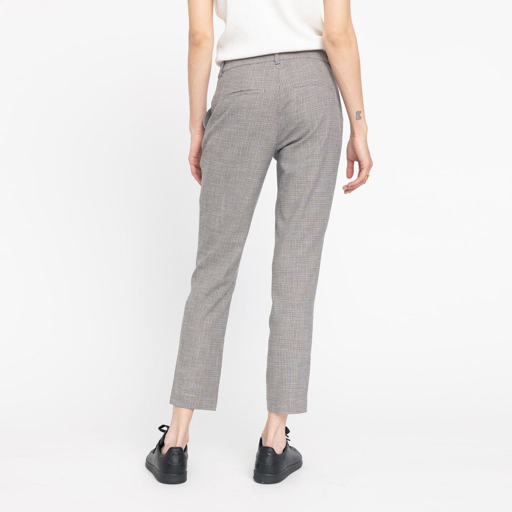 Five Units Trousers KylieFV Crop 087 Navy Sand Mix Check back