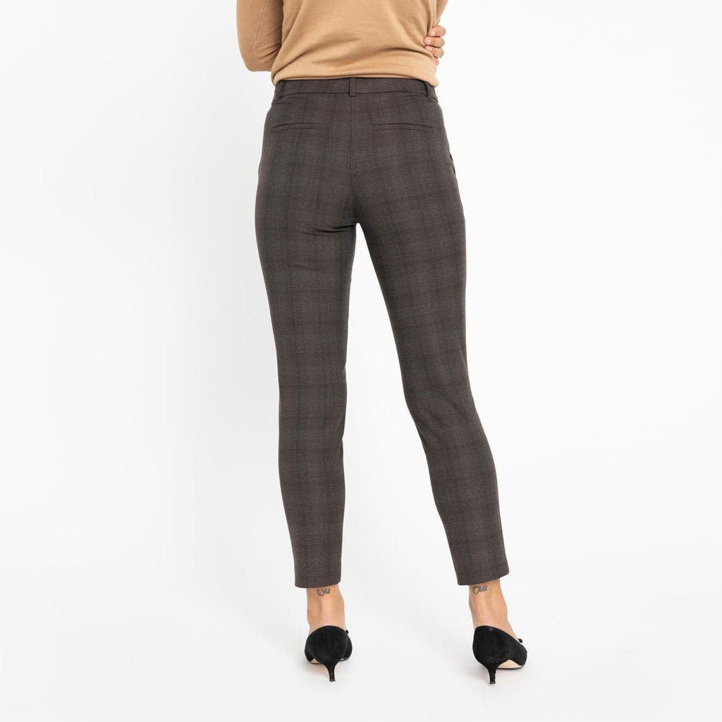Five Units Trousers KylieFV Crop 682 Brown Check back