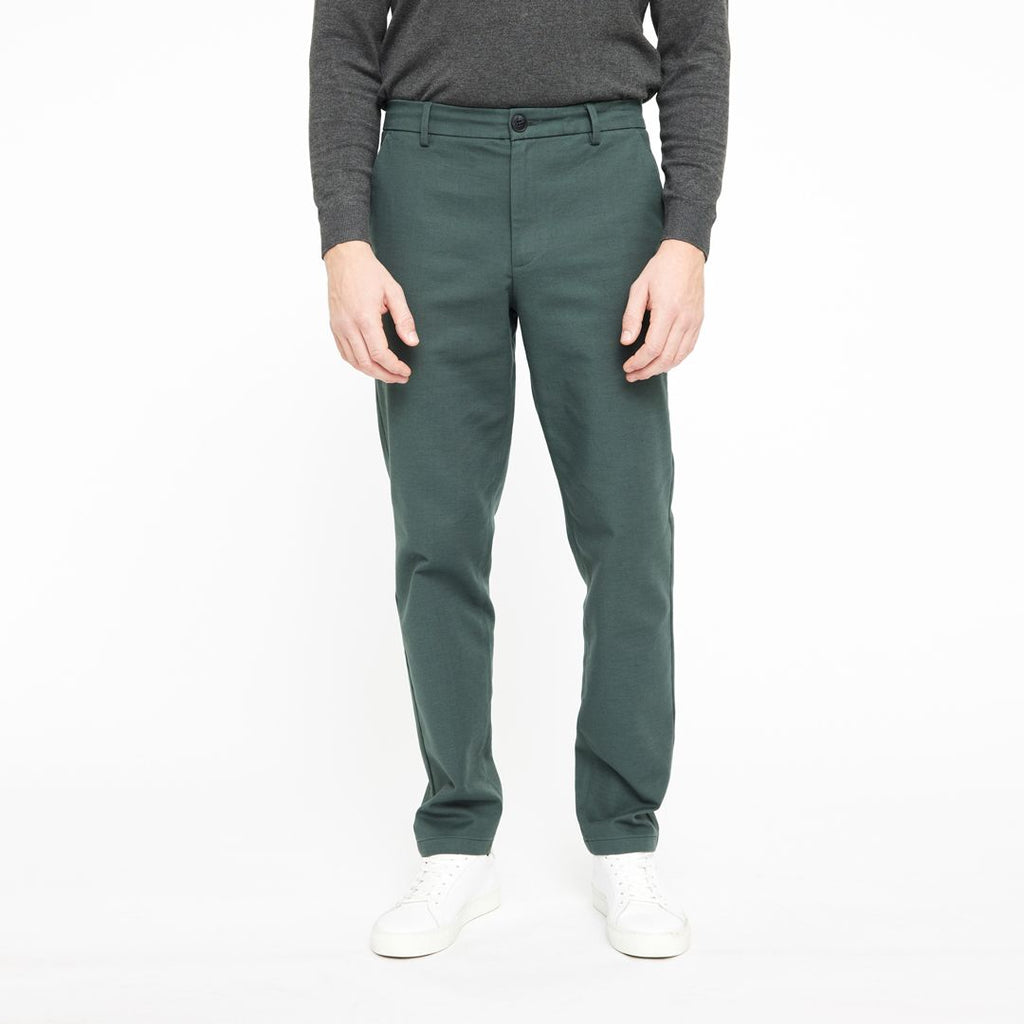 Plain Units Trousers Oscar 370 Forest Green front
