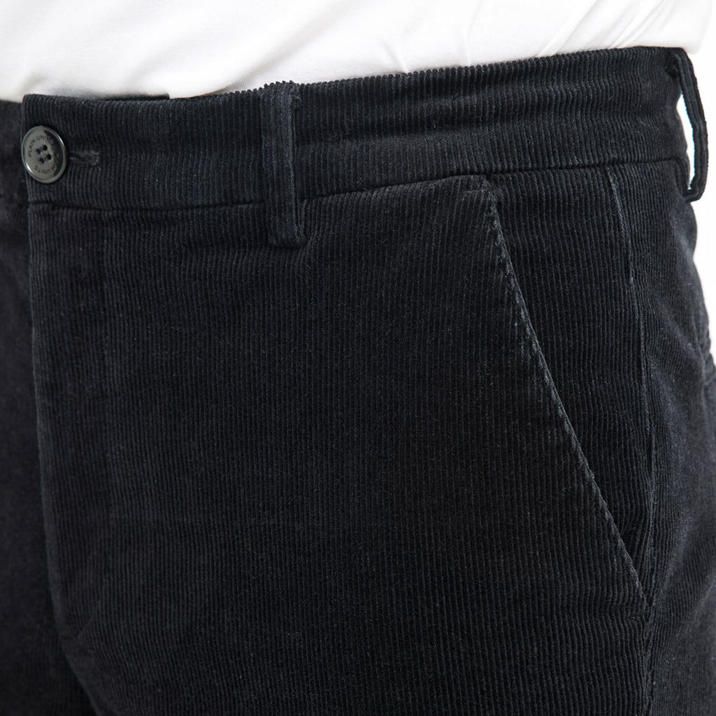 Plain Units Trousers Oscar 960 Black Corduroy details